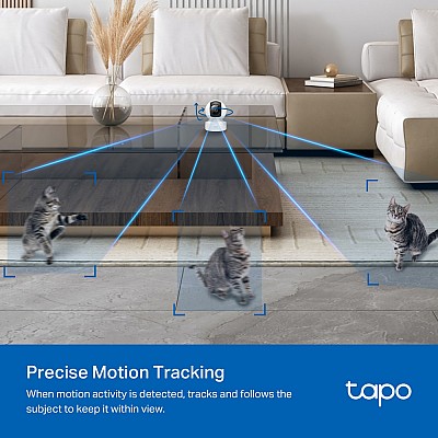 TP-Link Tapo C222 מצלמת אבטחה חכמה Wi-Fi 4MP Pan/Tilt AI TP-Link Tapo C222 מצלמת אבטחה חכמה Wi-Fi 4MP Pan/Tilt AI