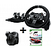 חבילת Logitech G920 עם דוושות, גיר הילוכים ו-Forza Horizon 6 ל-Xbox Series X