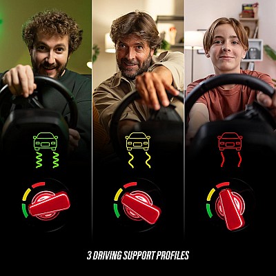 הגה ודוושות Thrustmaster T98 Ferrari 296 GTS ל-Xbox ול-PC הגה ודוושות Thrustmaster T98 Ferrari 296 GTS ל-Xbox ול-PC