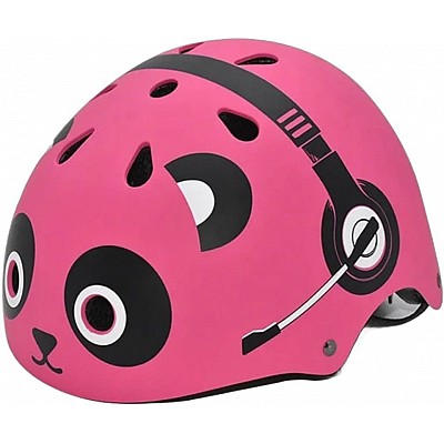 קסדה לילדים דגם Music מבית Grow - מידה M - צבע ורוד כהה קסדה לילדים דגם Music מבית Grow - מידה M - צבע ורוד כהה