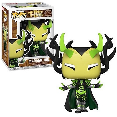 Funko Pop | בובת פופ: Marvel: Infinity Warps - Madame Hel #862