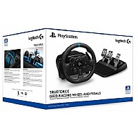 הגה מרוצים + דוושות Logitech G923 לקונסולות PS4 / PS5 ול-PC