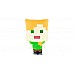 בובה רכה מיינקראפט Minecraft Steve Zombie Creeper
