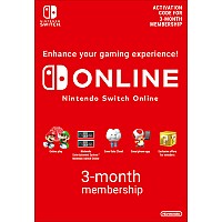 Nintendo Switch | נינטנדו סוויץ' אונליין - Online - מנוי 90 יום (מגיע כקוד הורדה דיגיטלי)