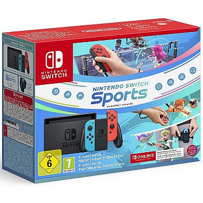 באנדל קונסולת ניידת נינטנדו סוויץ’ | Nintendo Switch Sports Bundle אחריות שנה