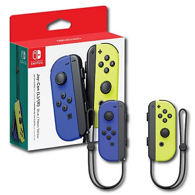 Nintendo Switch Joy-Con Pair Yellow & Blue - בקרים לנינטנדו סוויץ