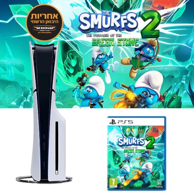 PS5 Bundle | פלייסטיישן 5 סלים 1TB SSD חבילת ילדים דרדסים 2 אחריות יבואן רשמי ישפאר