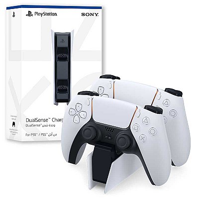 Sony Ps5 DualSense Charging Station מטען מקורי כפול לשני שלטים פלייסטיישן 5