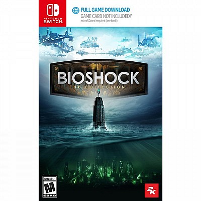 Nintendo Switch | משחק לנינטנדו סוויץ' - BioShock The Collection (מגיע כקוד הורדה דיגיטלי)