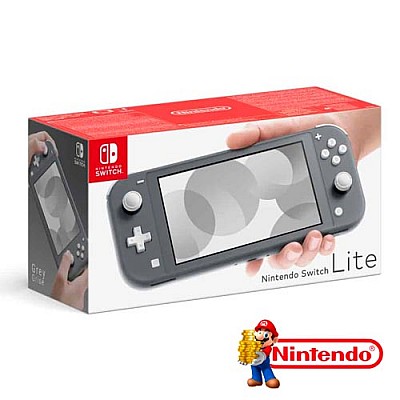 קונסולת ניידת נינטנדו סוויץ’ לייט צבע אפור |  NINTENDO SWITCH Lite Console Grey אחריות שנה