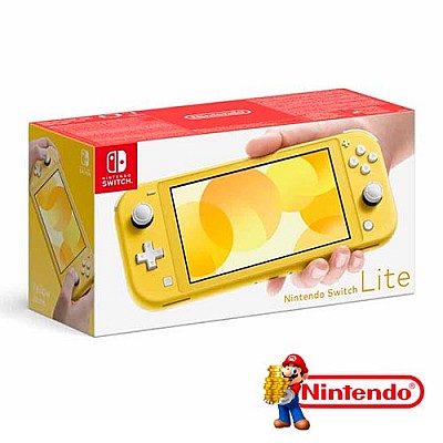 קונסולת ניידת נינטנדו סוויץ’ לייט צבע צהוב | NINTENDO SWITCH Lite Console Yellow אחריות שנה