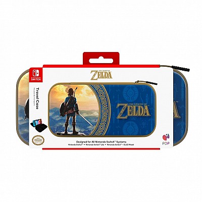 נרתיק נשיאה אוניברסלי Travel Case - Hyrule Blue - For Nintendo Switch Nintendo Switch