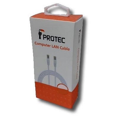 Protec | כבל רשת 1 מטר CAT6E