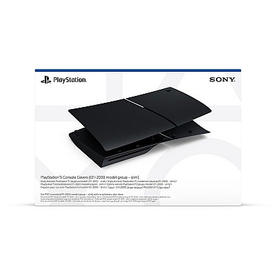 כיסוי מקורי לקונסולה פלייסטיישן 5 - PS5 Cover Set Slim Blu Ray/ Digital Midnight Black