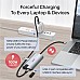 UNITEK uHUB P5+ – תחנת הרחבה 5-ב-1 ל-USB-C עם HDMI, רשת Gigabit ו-Power Delivery 100W (D1028A) UNITEK uHUB P5+ – תחנת הרחבה 5-ב-1 ל-USB-C עם HDMI, רשת Gigabit ו-Power Delivery 100W (D1028A)