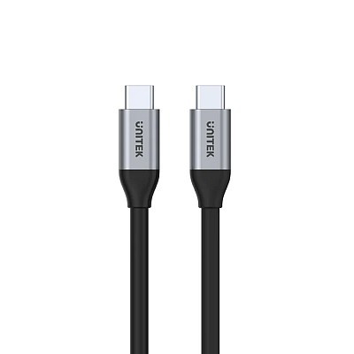כבל USB-C “Full-Featured” ‏100W PD, ‎4K@60Hz ו-‎5Gbps (אורך 2 מ׳) – UNITEK (C14091ABK)