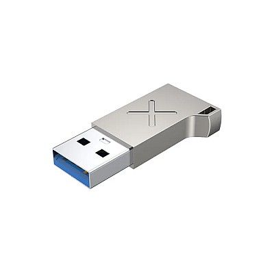 UNITEK מתאם USB-A ל-USB-C מסגסוגת אבץ (A1034NI) – 5Gbps + QC 3.0