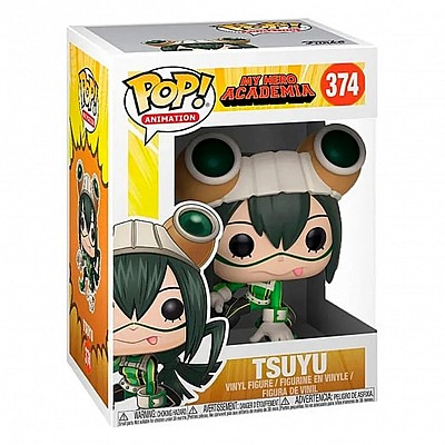 Funko Pop | בובת פופ: Animation: My Hero Academia - Tsuyu №374 Funko Pop | בובת פופ: Animation: My Hero Academia - Tsuyu №374