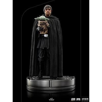Luke Skywalker and Grogu | Iron Studios | פסל אספנות 1:10 – The Mandalorian