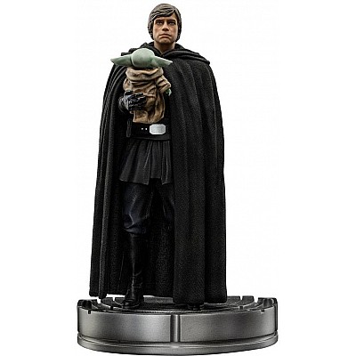 Luke Skywalker and Grogu | Iron Studios | פסל אספנות 1:10 – The Mandalorian