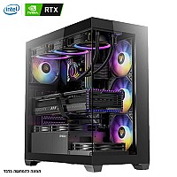 מחשב גיימינג Intel Core Ultra 7 265K + RTX 5070 (12GB) | 32GB DDR5 | 1TB NVMe | B810M-A WiFi