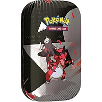Pokémon TCG: Scarlet & Violet 10.5 — Black Bolt & White Flare Mini Tin Display (8 Tins)