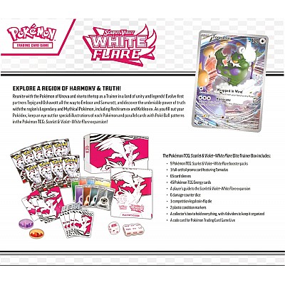 Pokémon TCG: Scarlet & Violet — White Flare Elite Trainer Box (ETB)