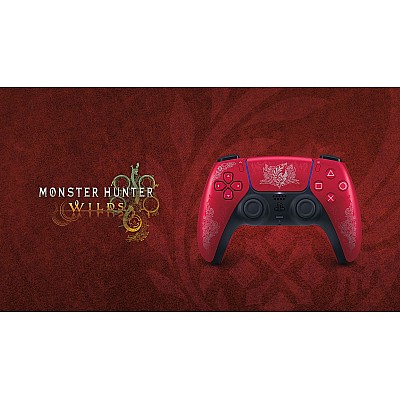 בקר מקורי אלחוטי DualSense Wireless Controller Monster Hunter Wilds Limited Edition – PS5 (גרסה יפנית) בקר מקורי אלחוטי DualSense Wireless Controller Monster Hunter Wilds Limited Edition – PS5 (גרסה יפנית)