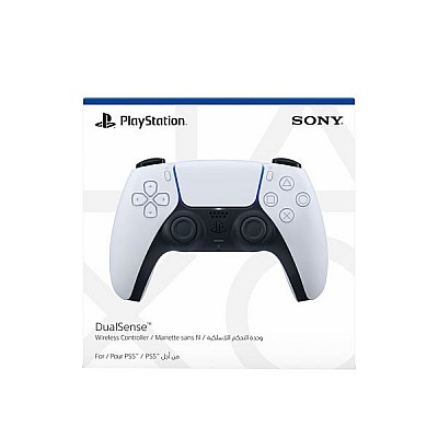 בקר משחק Sony DualSense ל-PS5 – צבע לבן