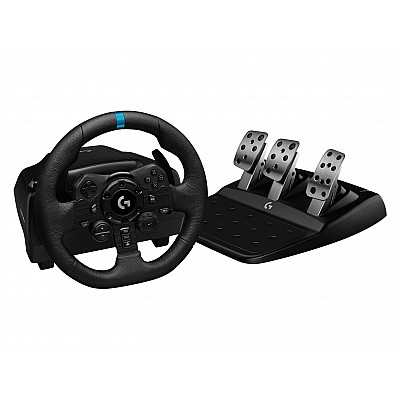 הגה מרוצים Logitech G923 TRUEFORCE עם דוושות ל-PS5 / PS4 / PC הגה מרוצים Logitech G923 TRUEFORCE עם דוושות ל-PS5 / PS4 / PC