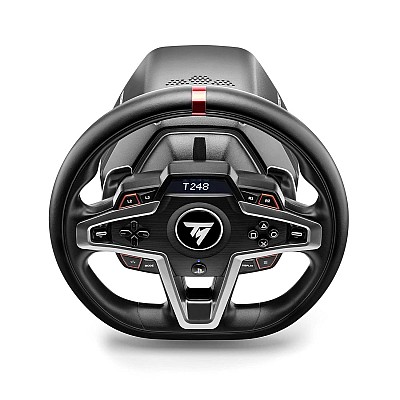 הגה מרוצים עם דוושות Thrustmaster T248P לקונסולות PS4|5 ו- PC הגה מרוצים עם דוושות Thrustmaster T248P לקונסולות PS4|5 ו- PC