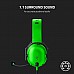 Razer BlackShark V2 X רייזר אוזניות גיימינג חוטיות  (צבע ירוק)