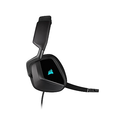 אוזניות לגיימרים Corsair VOID RGB ELITE Wireless Premium 7.1 Surround - צבע שחור אוזניות לגיימרים Corsair VOID RGB ELITE Wireless Premium 7.1 Surround - צבע שחור