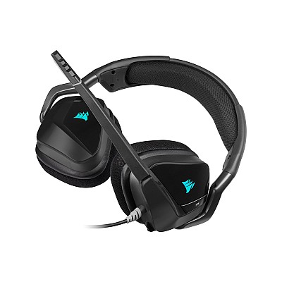 אוזניות לגיימרים Corsair VOID RGB ELITE Wireless Premium 7.1 Surround - צבע שחור אוזניות לגיימרים Corsair VOID RGB ELITE Wireless Premium 7.1 Surround - צבע שחור