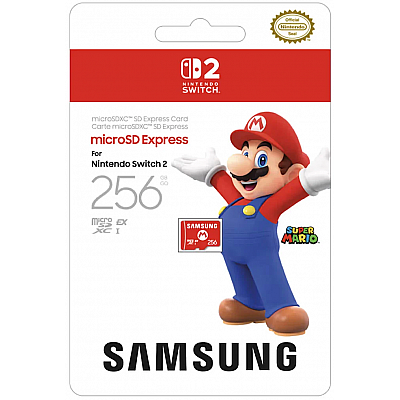 כרטיס זיכרון microSD Express ל-Nintendo Switch 2 עם קיבולות של עד 256GB