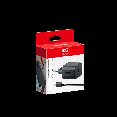מטען AC רשמי ל-Nintendo Switch 2