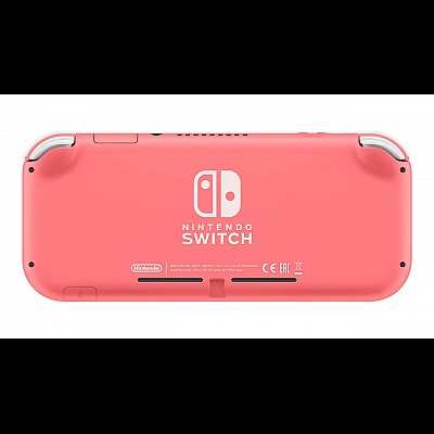 קונסולת ניידת נינטנדו סוויץ’ לייט צבע ורוד | NINTENDO SWITCH Lite Console Coral אחריות שנה