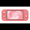 קונסולת ניידת Nintendo Switch Lite צבע ורוד