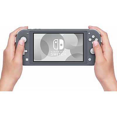 קונסולת ניידת נינטנדו סוויץ’ לייט צבע אפור |  NINTENDO SWITCH Lite Console Grey אחריות שנה