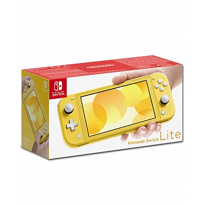 קונסולת ניידת נינטנדו סוויץ’ לייט צבע צהוב | NINTENDO SWITCH Lite Console Yellow אחריות שנה