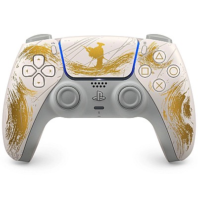 Sony PlayStation 5 Slim 1TB – Ghost of Yōtei Gold Limited Edition Bundle | סוני פלייסטיישן 5 סלים מהדורה מוגבלת גולד + משחק Ghost of Yōtei
