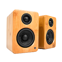 KANTO YU2 במבוק – זוג רמקולים מוגברים שולחניים עם DAC USB | Playstore