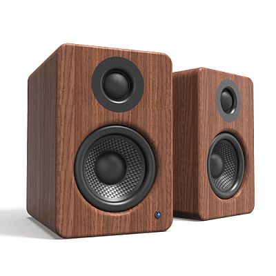 KANTO YU2 אגוז – זוג רמקולים מוגברים שולחניים עם DAC USB | Playstore