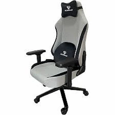 מושב גיימינג בד Scorpius דגם Performance צבע שחור אפור בהיר