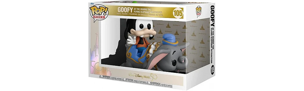 Funko Pop! Disney: Disney 100th – Goofy with Dumbo #105 בובת פופ 