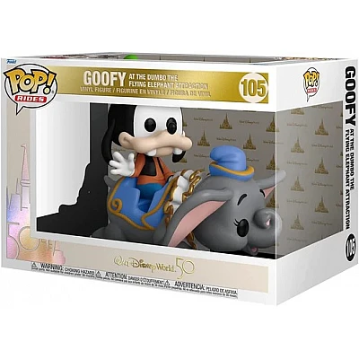 Funko Pop! Disney: Disney 100th – Goofy with Dumbo #105 בובת פופ 