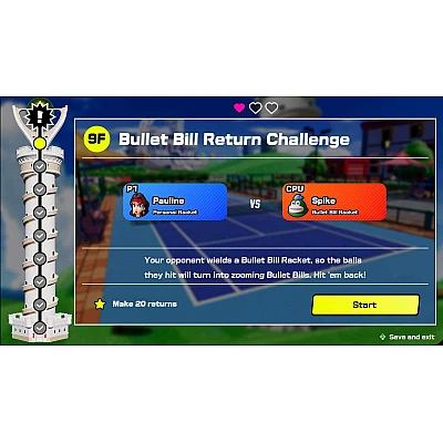 Mario Tennis Fever ל-Nintendo Switch 2 הזמנה מוקדמת (תאריך השקה: 12/02/2026)