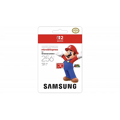 כרטיס זיכרון Samsung microSD™ Express ל-Nintendo Switch 2 עם קיבולות של עד 256GB כרטיס זיכרון Samsung microSD™ Express ל-Nintendo Switch 2 עם קיבולות של עד 256GB