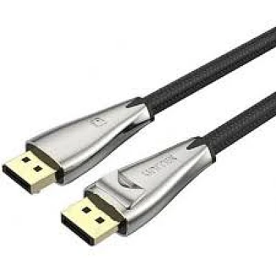 כבל UNITEK DisplayPort Cable 1.4 8K 60Hz - 240Hz באורך 2 מטר