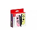 Nintendo Switch Joy-Con Pastel Pink / Pastel Yellow – זוג בקרים רשמיים לנינטנדו סוויץ’